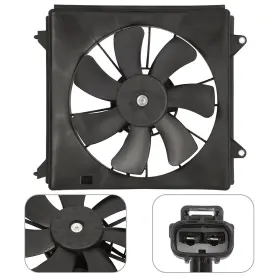11009711 Top-refitting Electric Front A/c Condenser Cooling Fan Assembly For 2013-2017 Honda Accord