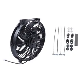 11013127 Top-refitting 14 Inch 12v Universal Electric Car Radiator Cooling Fan For Nissan 370z Altima