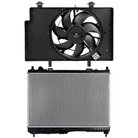 11028905 Top-refitting Electric Radiator Cooling Fan Kit For 2011-2018 Ford Fiesta