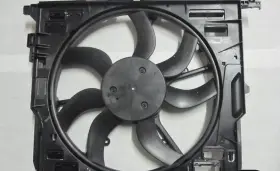 17428509741 Topaz A0142a0098 Radiator Cooling Fan Assembly Fits Bmw 528i 2010-2011 530i 2009-2013