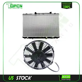 Ta82179901p Topcn-autoparts Radiator And Cooling Fan Kit Fit For 1992 1993 1994 1995 1996 Toyota Camry 2.2l Ta82179901p Topcn-autoparts Radiator And Cooling Fan Kit Fit For 1992 1993 1994 1995 1996 Toyota Camry 2.2l