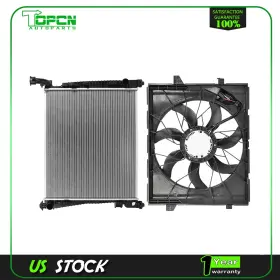 Tp848263cn Topcn Radiator And Cooling Fan Assembly For 2011 2012 2013 Dodge Durango