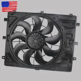 Tr54398 Topgearsltd For 2018-2019 Chevrolet Equinox 1.5l Radiator Condenser Cooling Fan Assembly