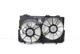 163630p370 Toyota Sienna 3.5l V6 Radiator Cooling Dual Fan Motor With Shroud Oem 2017 - 2020 #2