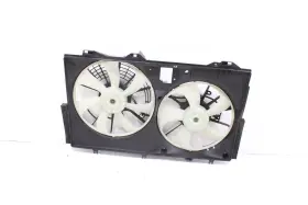 163630p370 Toyota Sienna 3.5l V6 Radiator Cooling Dual Fan Motor With Shroud Oem 2017 - 2020