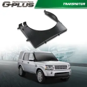 Lr026017 Transmotor2013 Fit For 2010-2016 Land Rover Lr4 Engine Radiator Coolant Fan Shroud Black