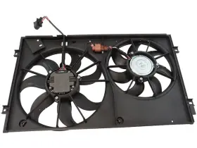 Bk441yx Trq Radiator Fan Assembly For 2006-2009 Vw Rabbit 2.5l 5 Cyl 2007 2008