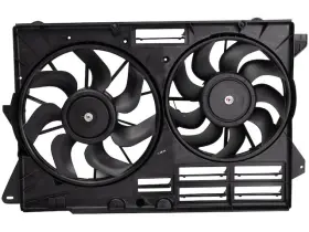 Hy76s7 Trq Radiator Fan Assembly For 13-19 Ford Explorer Police Interceptor Utility
