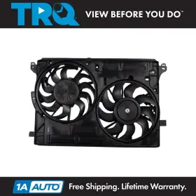Rfa05115 Trq Radiator Cooling Fan Assembly Fits 2017-2020 Lincoln Continental Mkz