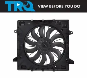 Rfa80219 Trq Radiator Cooling Fan For 20-22 Cadillac Xt5 Xt6 Chevrolet Blazer Gmc Acadia