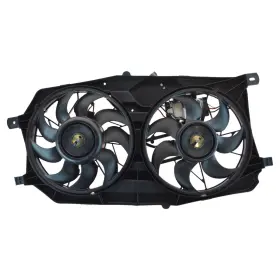 Rfa83615 Trq Radiator Dual Cooling Fan Assembly Compatible With 2005-2007 Ford Five Hundre