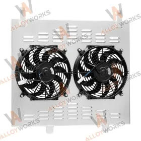 Qx56 Tsmindustry 2691 Aluminum Shroud Fan For 2004-2015 07 08 Nissan Titan Armada 04-10 Infiniti