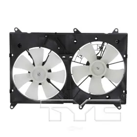 620810 Tyc Dual Radiator And Condenser Fan Assembly