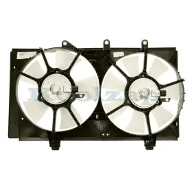 620820 Tyc For 04-05 Neon 2.0l Automatic Radiator Ac Condenser Cooling Fan Motor Assembly