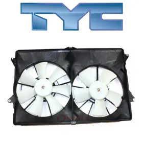 620840 Tyc Radiator And Condenser Fan Assembly