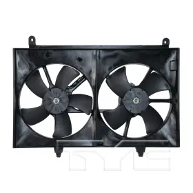 621210 Tyc Radiator And Condenser Cooling Fan Assembly New With Lifetime Warranty