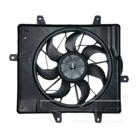 621240 Tyc Dual Radiator And Condenser Fan Assy. 06-10 Chrys Pt Cruiser Freeship