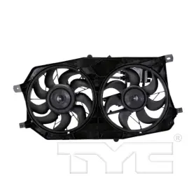 621280 Tyc Genuine Dual Radiator And Condenser Fan Assembly
