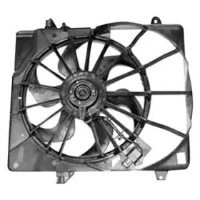 621690 Tyc For Dodge Nitro 2007-2011 Dual Radiator And Condenser Fan Assembly