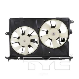 622170 Tyc Dual Radiator And Condenser Fan Assembly