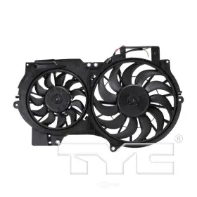 622710 Tyc Dual Radiator And Condenser Fan Fits 2005-2011 Audi A6 Quattro