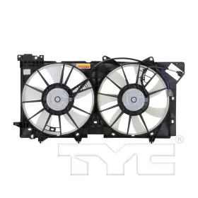 622750 Tyc Dual Radiator And Condenser Fan Assembly