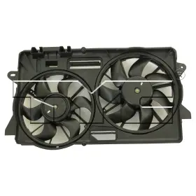623310 Tyc Dual Radiator And Condenser Cooling Fan Assembly For 15-19 Ford Mustang 2.3l
