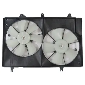 623390 Tyc Dual Radiator And Condenser Fan Assembly Fits 03-04 Cadillac Cts 623390 Tyc Dual Radiator And Condenser Fan Assembly Fits 03-04 Cadillac Cts
