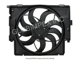 623420 Tyc For Bmw 2012-2016 Cooling Fan Assembly With Shroud 600w Warranty