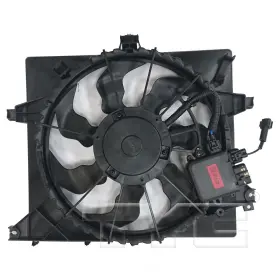 623780 Tyc Dual Radiator And Condenser Fan Assembly