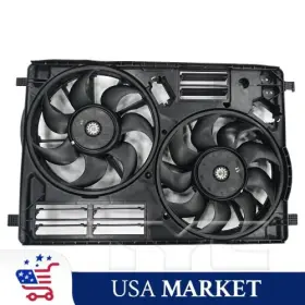 623800 Tyc Radiator Fan Assembly For Ford Escape 2017-2019 2.0l L4 Turbocharged