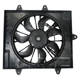 623830 Tyc For Chrysler Pt Cruiser 04-05 Dual Radiator And Condenser Fan Assembly
