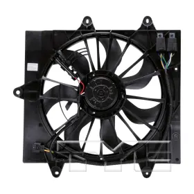 623910 Tyc Dual Radiator And Condenser Fan Assembly For 06-09 Pt Cruiser