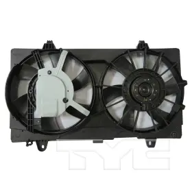 624070 Tyc Dual Radiator And Condenser Cooling Fan Assembly For 07-12 Nissan Sentra Sr/se