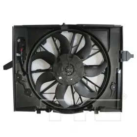 624280 Tyc Dual Radiator And Condenser Fan Assembly