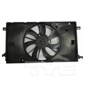 624360 Tyc Dual Radiator And Condenser Fan Fits 2019-2020 Toyota Corolla