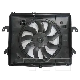 624370 Tyc Dual Radiator And Condenser Cooling Fan Assembly For 13-19 Ram 1500 3.0l Turbo