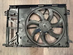 624440 Tyc 2019-2024 Toyota Rav-4 Dual Radiator And Condenser Cooling Fan Assembly