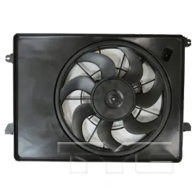 Tyc 624560 Dual Radiator And Condenser Fan Assembly Fits 20-22 Hyundai Palisade