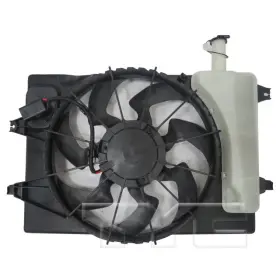 624910 Tyc Genuine Dual Radiator And Condenser Fan Assembly