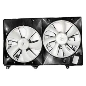 Tyc 762405233963 For Toyota Highlander 08-13 622000 Dual Radiator And Condenser Fan Assembly