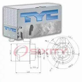 Sx-2510 Tyc Right Engine Cooling Fan Motor For 1995-1999 Buick Riviera Belts Clutch Si Sx-2510 Tyc Right Engine Cooling Fan Motor For 1995-1999 Buick Riviera Belts Clutch Si
