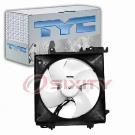 Sx-3571 Tyc Engine Cooling Fan Assembly For 2003-2006 Subaru Baja 2.5l H4 Belts Nz
