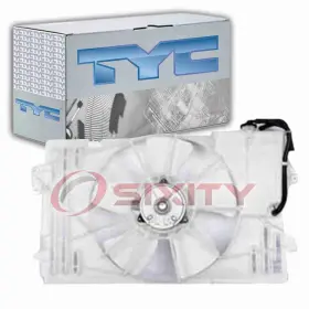 Sx-3848 Tyc Dual Radiator And Condenser Fan Assembly For 2003-2008 Pontiac Vibe Belts Fj Sx-3848 Tyc Dual Radiator And Condenser Fan Assembly For 2003-2008 Pontiac Vibe Belts Fj