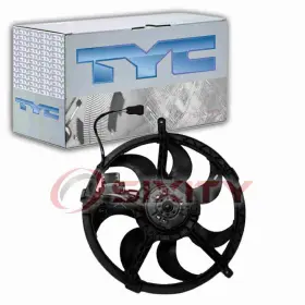 Sx-6249 Tyc Dual Radiator And Condenser Fan Assembly For 2007-2015 Mini Cooper 1.6l L4 Bc