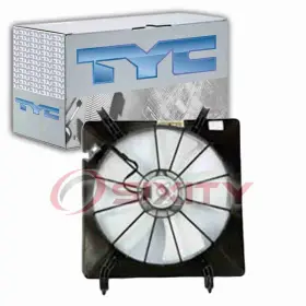 Sx-6559 Tyc Engine Cooling Fan Assembly For 2002-2006 Honda Cr-v Belts Clutch Motor Da