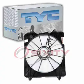 Sx-6560 Tyc Engine Cooling Fan Assembly For 2007-2009 Honda Cr-v Belts Clutch Motor Hk