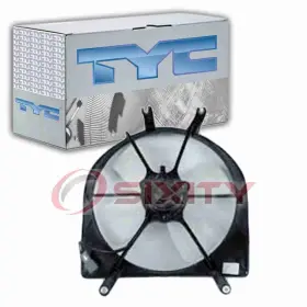 Sx-6885 Tyc Engine Cooling Fan Assembly For 1992-1998 Honda Civic 1.5l 1.6l L4 Belts Pg