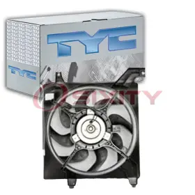 Sx-6982 Tyc Engine Cooling Fan Assembly For 2001-2006 Hyundai Elantra Belts Clutch Ib