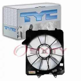 Sx-7184 Tyc Engine Cooling Fan Assembly For 2005-2010 Honda Odyssey Belts Clutch Mh
